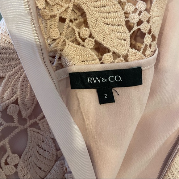 RW&CO. Floral lace dress with slip - Picture 4 of 4